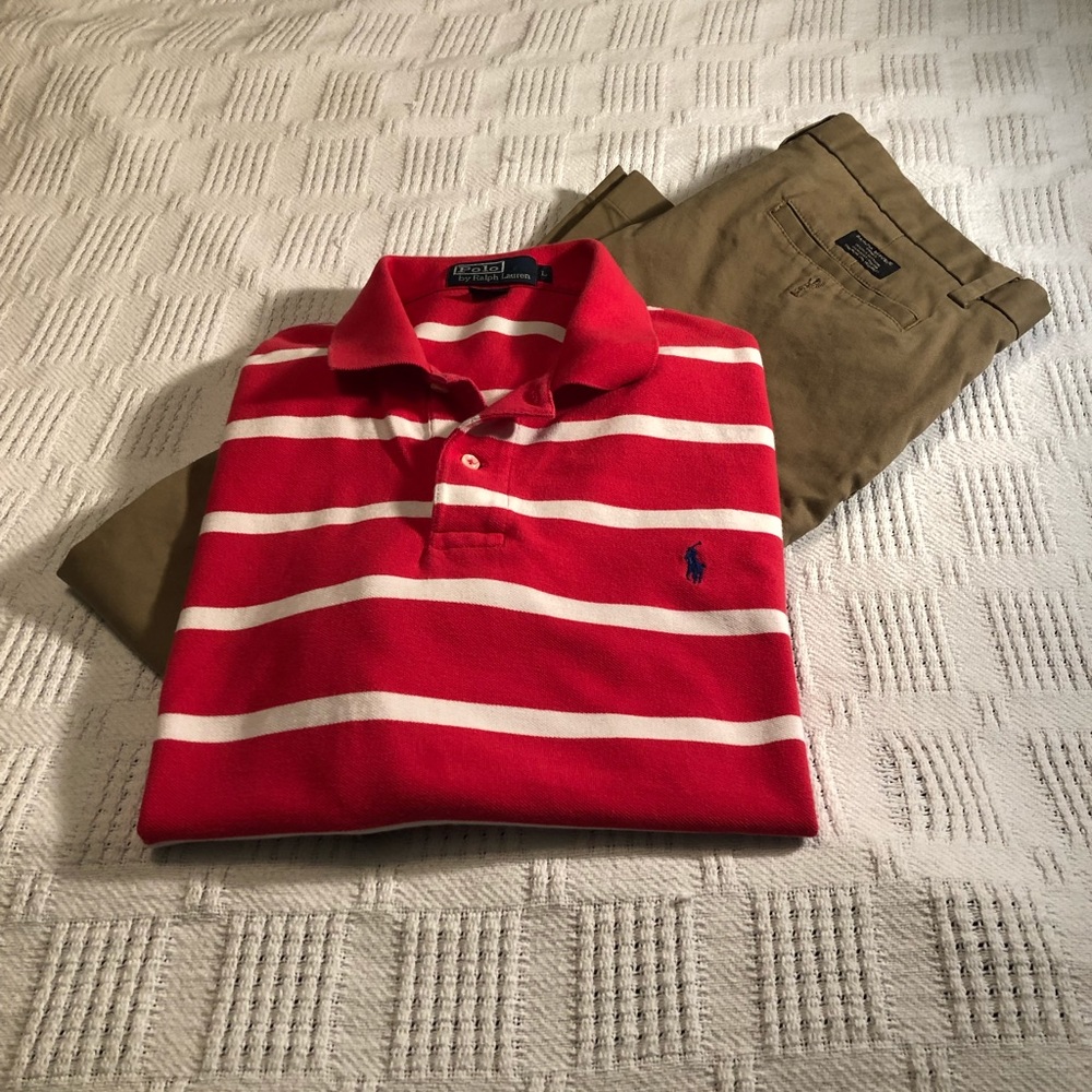 Punch Colored Men’s Ralph Lauren Polo